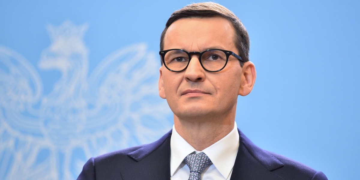 Premier Mateusz Morawiecki.