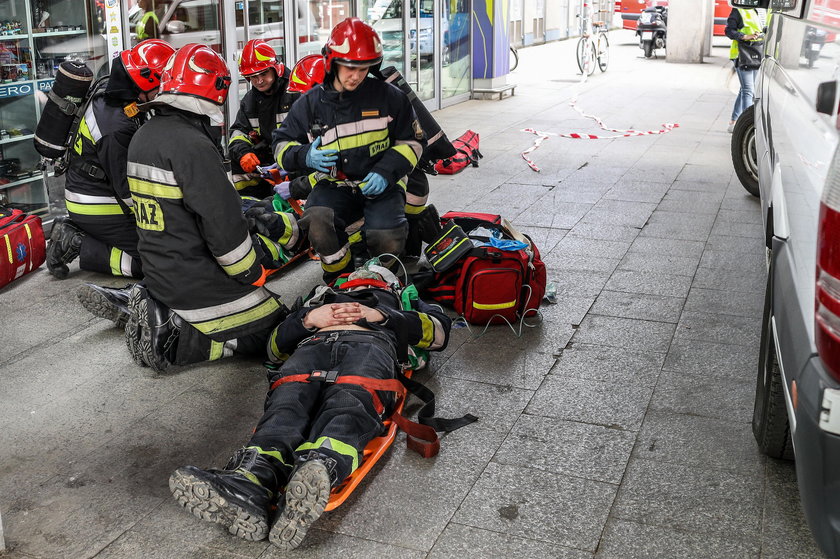 Ćwiczenia antyterrorystyczne na Dworcu Głównym w Krakowie