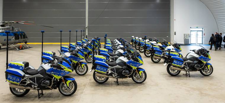 Policja dostała nowe motocykle BMW za prawie 60 mln zł. To największy zakup w historii