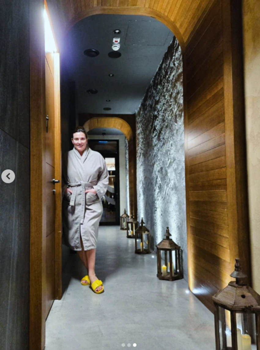 Milica Milša uživa na Zlatiboru