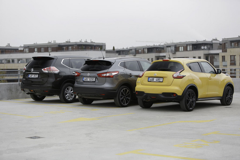 Crossovery Nissana - duży, średni i mały: Który jest dla kogo?