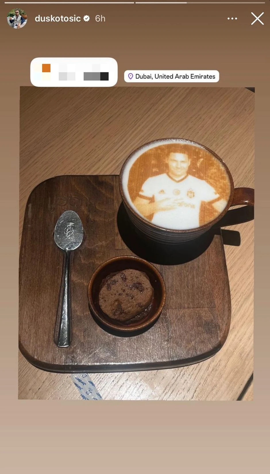 Duško Tošić objava