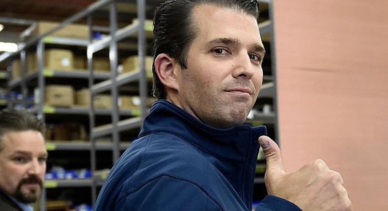 Donald Trump Jr. in Nevada in November, 2016.