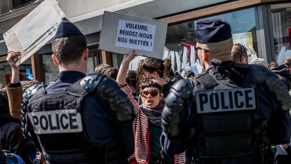 paryż protesty