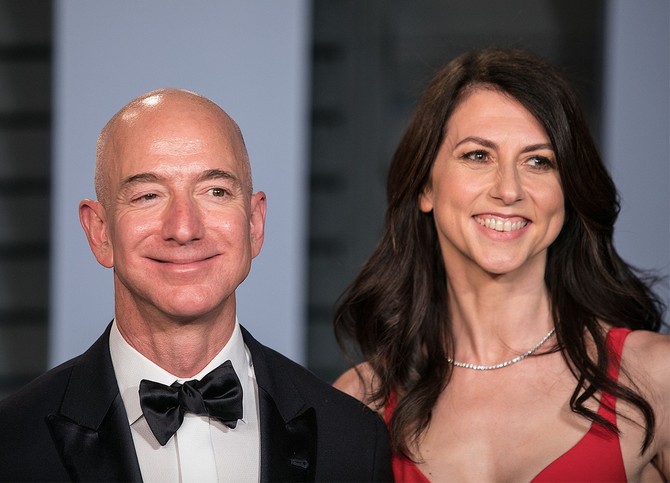 Mekenzi Skot i Džef Bezos