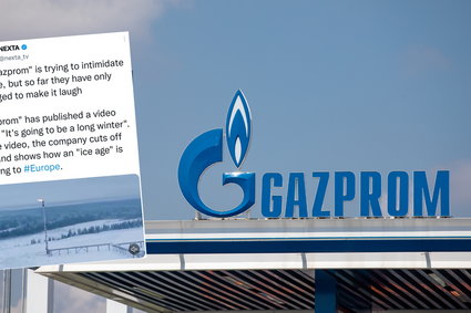 Gazprom straszy "epoką lodowcową" w Europie. "Zima będzie sroga" [WIDEO]