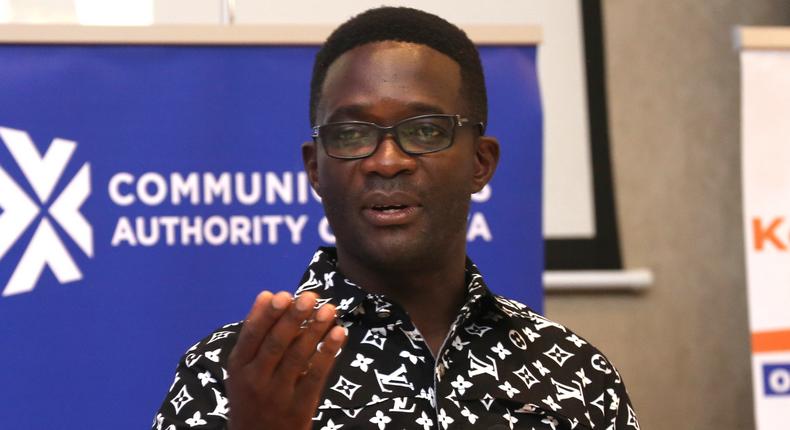 Ezra Chiloba during a past Communications Authority event