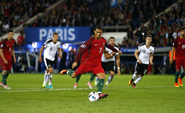 Ronaldo zmarnował rzut karny. Portugalia "tylko" remisuje z Austrią [WIDEO]