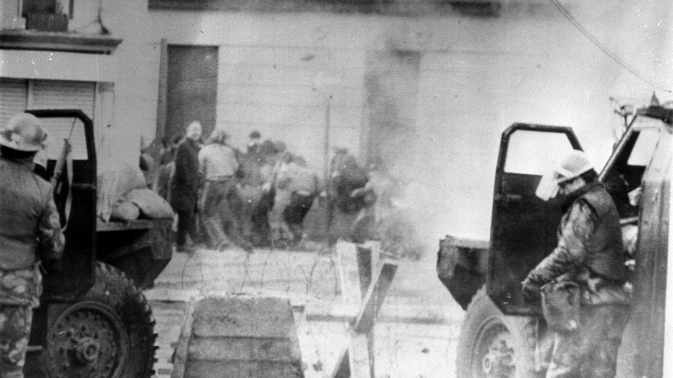 I pretended to be dead - but soldier spotted me