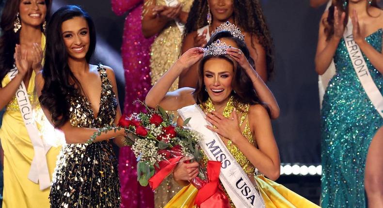 Noelia Voigt won Miss USA on Friday.Courtesy of Miss USA