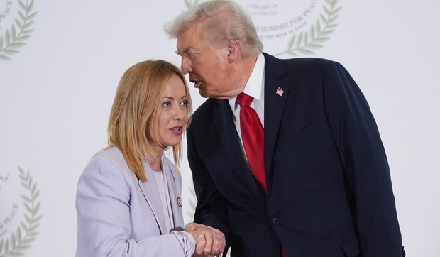 Đorđa Meloni i Donald Tramp