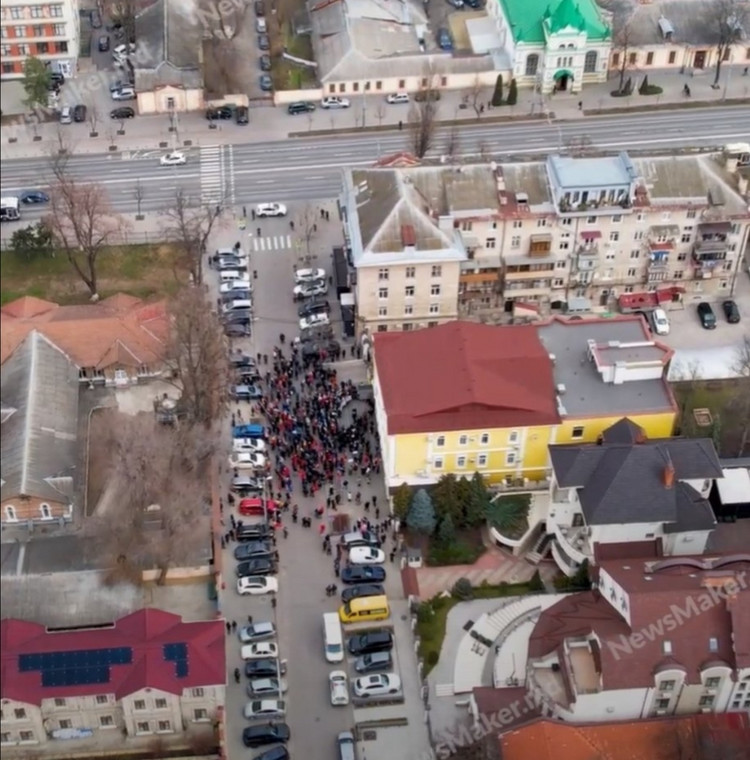 Protest wokół przemianowania języka mołdawskiego