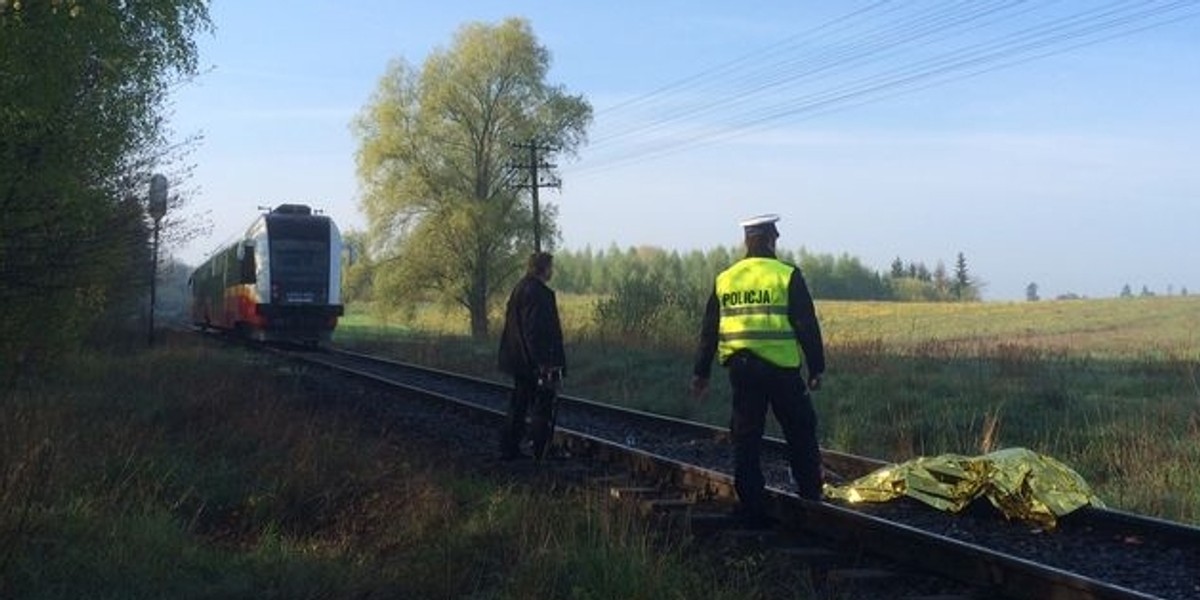 Śmiertelny wypadek na torach pod Sztumem, pociąg rocjechał nastolatka