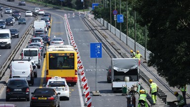 Warszawa: Od dziś zamknięty północny wiadukt Trasy Łazienkowskiej