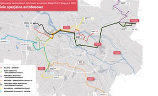 Autobus pod cmentarz dotrze bliżej niż auto