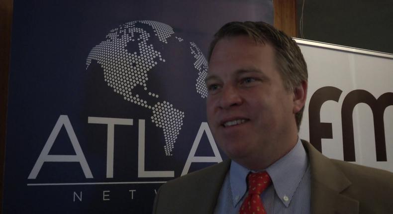 Brad Lips, CEO of Atlas Network, during an interview at the Africa Liberty Forum 2017. (Youtube/ChannelFMF)