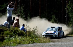 Rajd Finlandii: Latvala najszybszy. 34. miejsce Kubicy