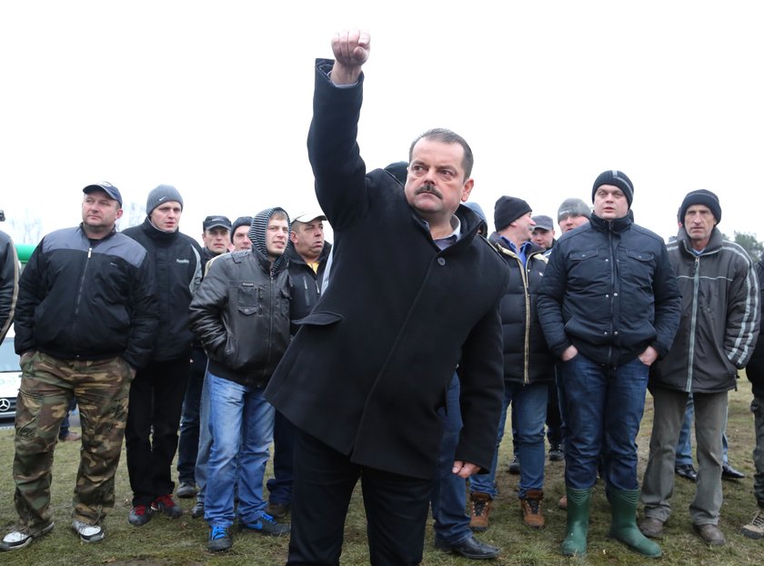 protest rolników