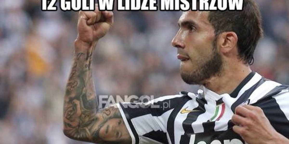 Memy po odpadnięciu Borussii Dortmund. Tevez bohaterem!