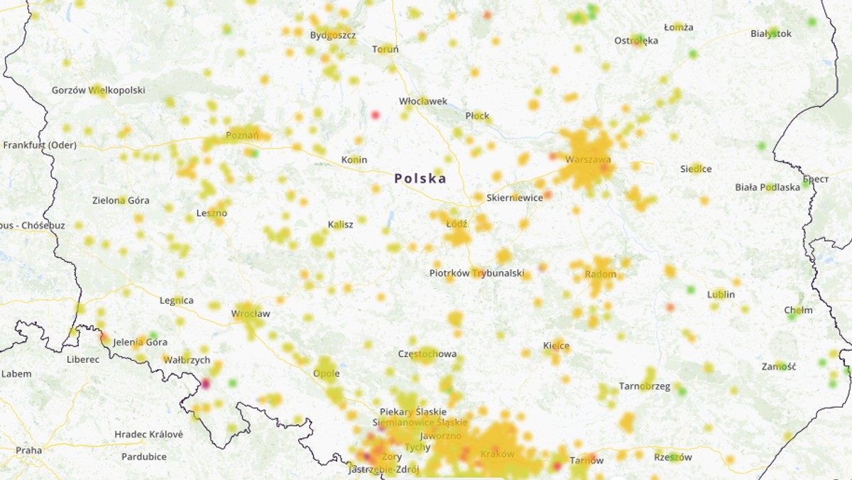 Smog w Polsce - 21 lutego. Stan, jakość i zanieczyszczenie powietrza