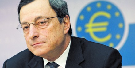 Mario Draghi. Fot. Bloomberg