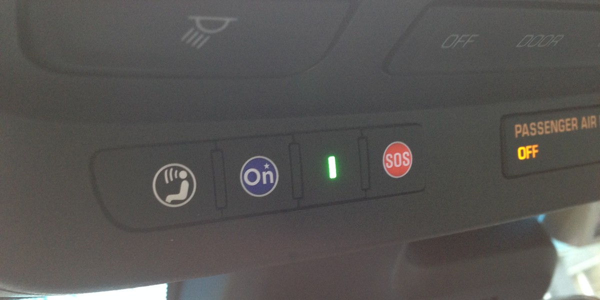 OnStar on a Cadillac CTS-V.