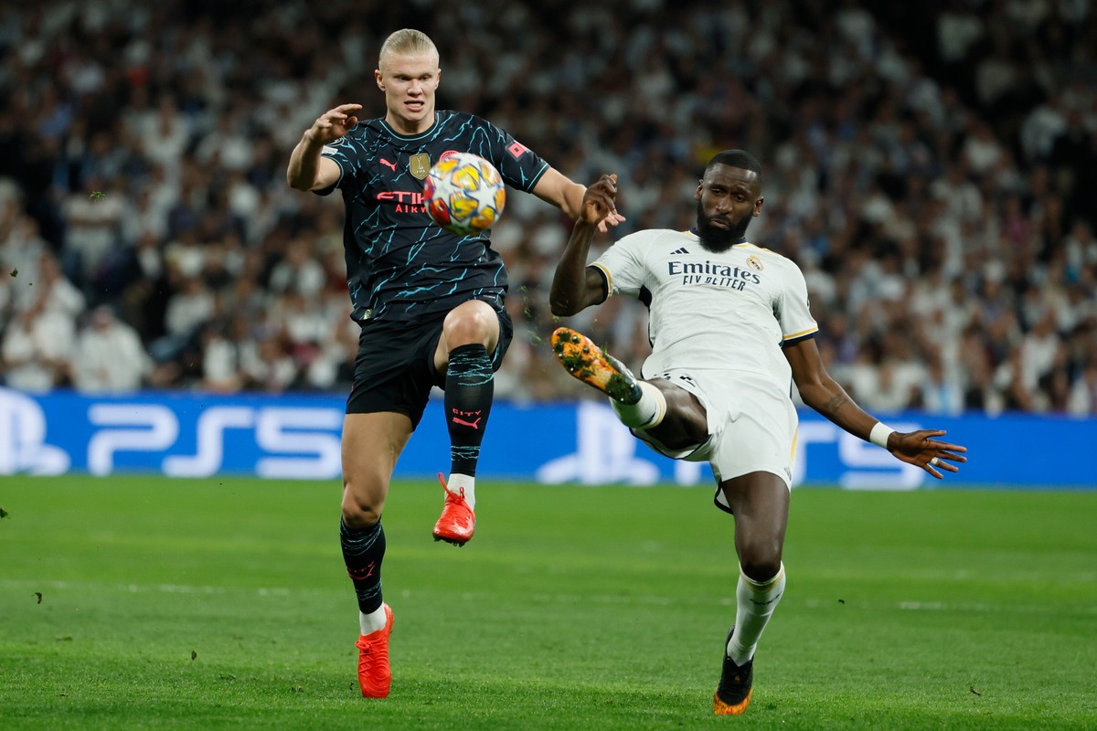 Antonio Rudiger i Erling Haaland