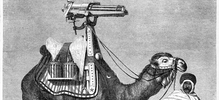 Zamburak – działo montowane na wielbłądzie. Absurdalna broń z wielowiekową tradycją