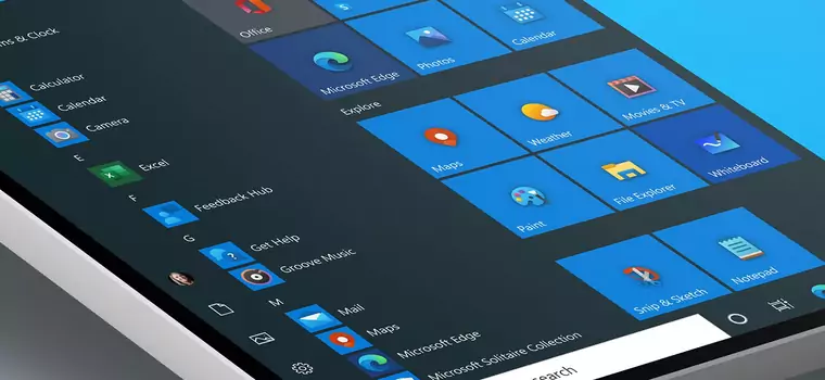 Windows 10 ma otrzymać nowe menu Start jeszcze w tym roku