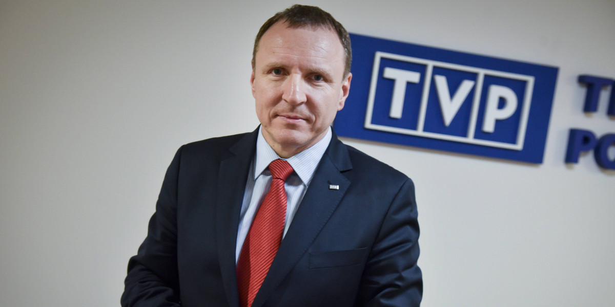 Jacek Kurski, prezes TVP. 