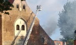 Pożar kościoła św. Piotra i Pawła w Gdańsku. Spaliło się 200 metrów poddasza