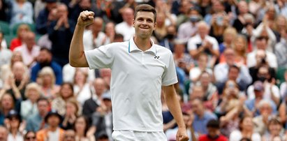 Gwiazda Wimbledonu Hubert Hurkacz. Jako koszykarz też robił furorę