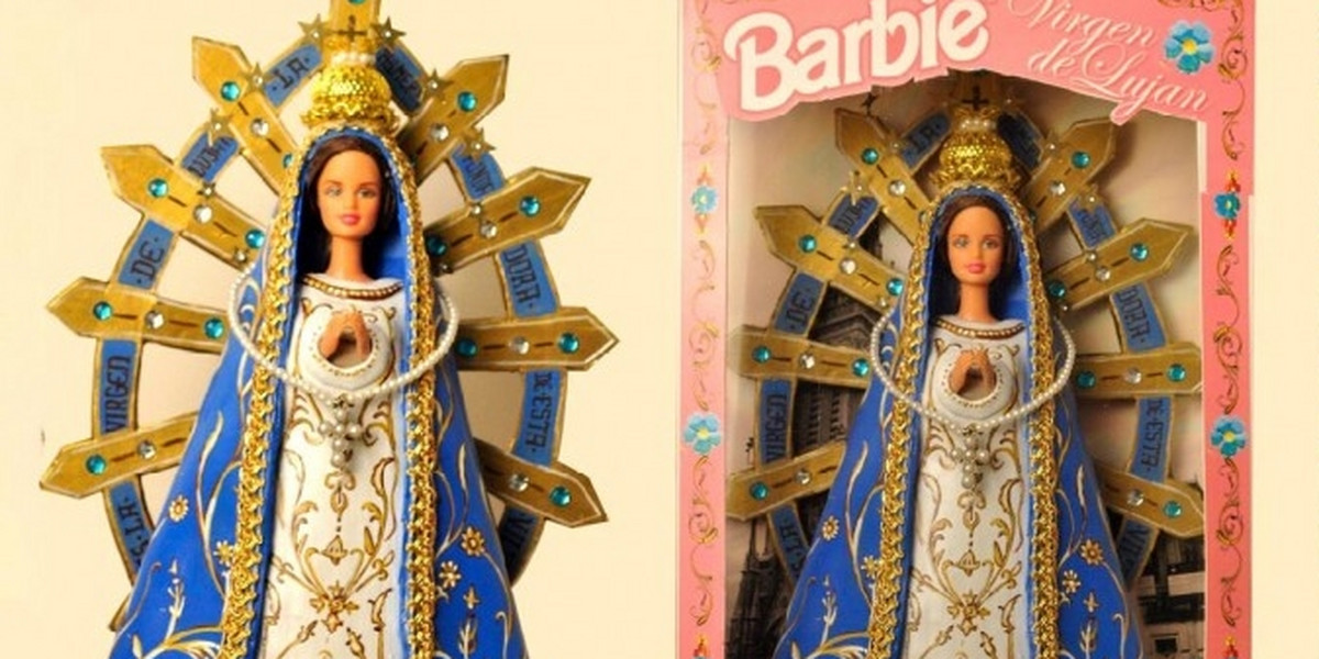 Barbie jako Matka Boska