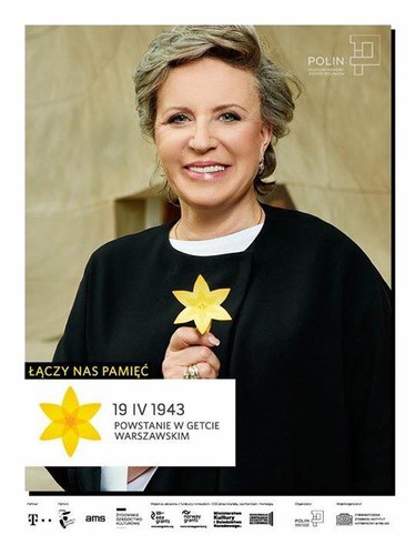 Krystyna Janda ambasadorką akcji 'Żonkile'