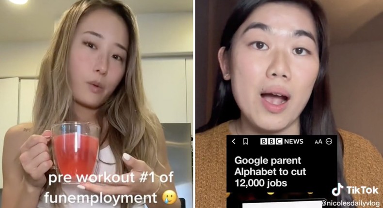 Ex-Googlers are charting their next course on TikTok.tiktoks.com/@juliepramirez, tiktok.com/@nicolesdailyvlog