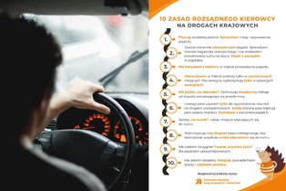 10 najważniejszych zasad na drodze. GDDKiA publikuje listę
