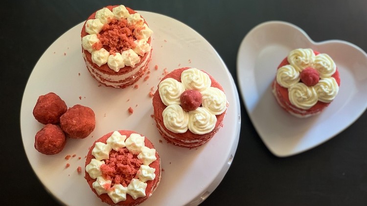 Red Velvet tortičky, inšpirované originálnym americkým receptom. 