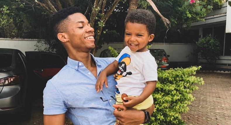 KiDi and his son