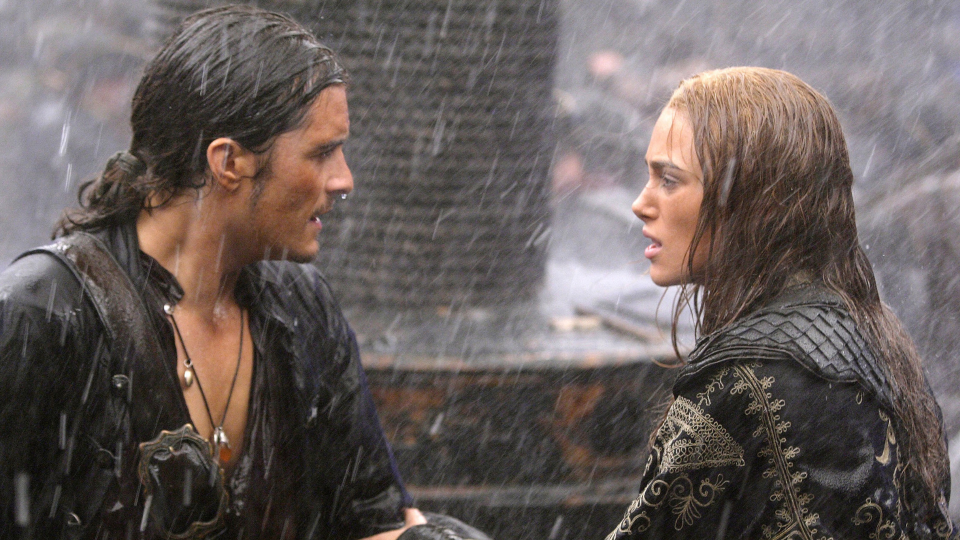 Will Turner a Elizabeth Swann