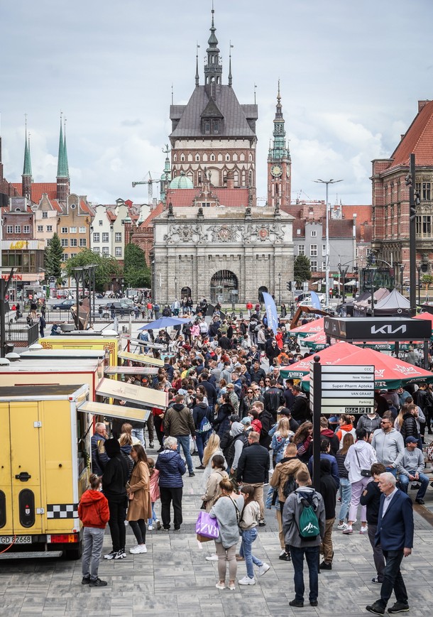 Festiwal Food Truck w Gdańsku, maj 2021 r.