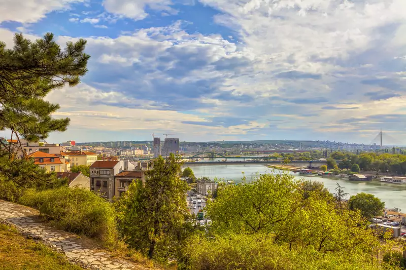 Widok na Belgrad