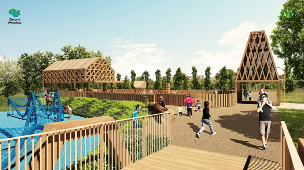 Plac zabaw w parku Tysiąclecia zostanie rozbudowany. Już trwa inwestycja
