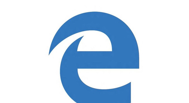 Microsoft Edge logo.