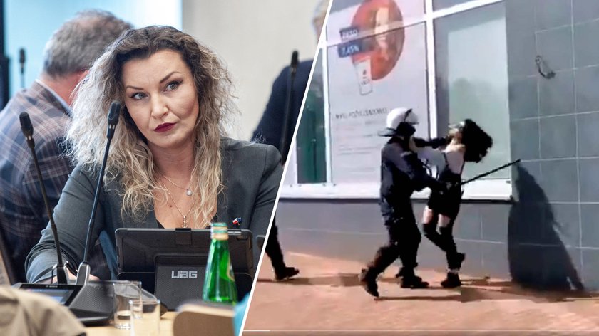 Wielka awantura o spałowaną w Głogowie kobietę. Posłanka broni brutalnego policjanta, a jeszcze niedawno...