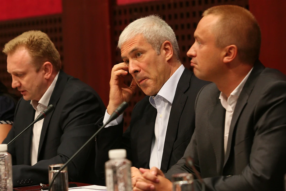 Dragan Đilas Boris Tadić Bojan Pajtić