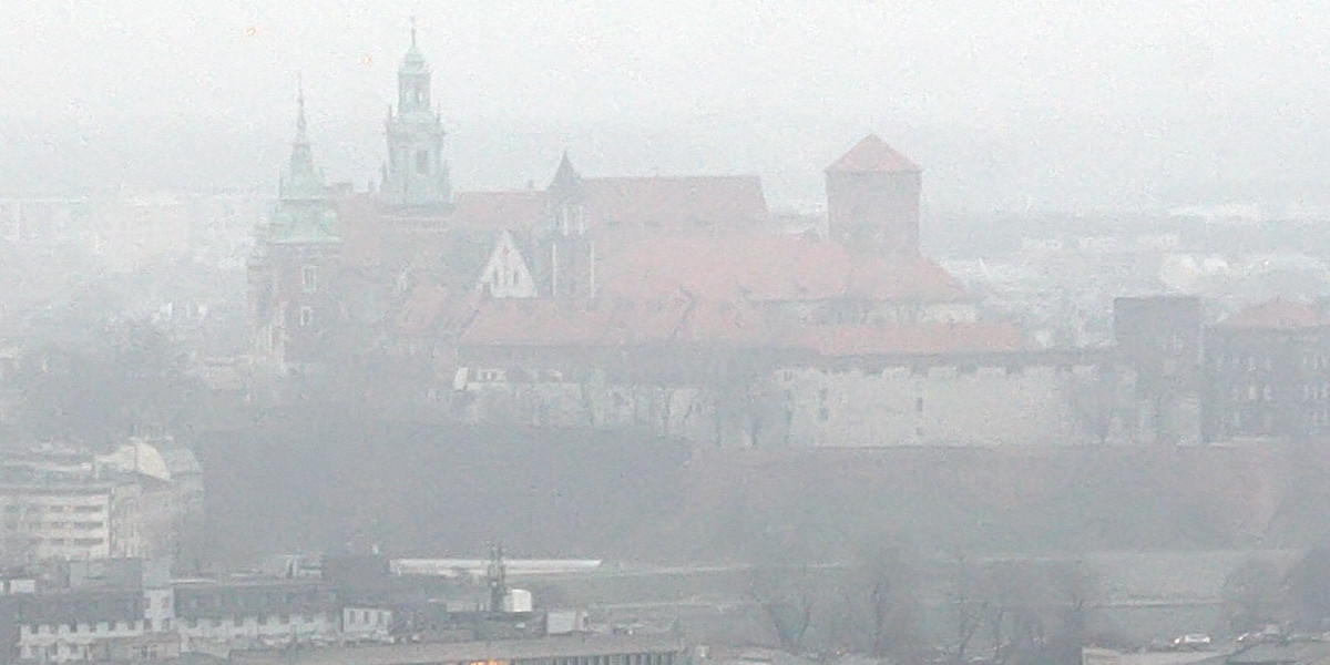 Smog w Krakowie powoli zabija mieszkańców miasta