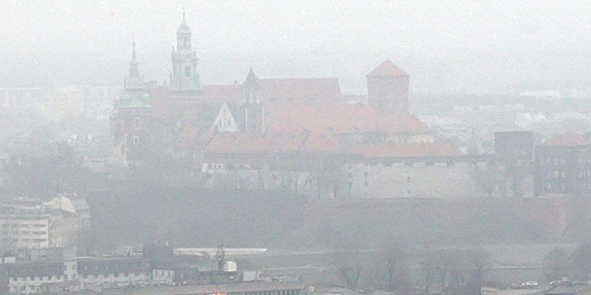 Smog w Krakowie powoli zabija mieszkańców miasta