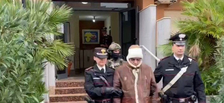 "Ostatni Ojciec Chrzestny" w rękach władz. Messina Denaro schwytany po 30 latach poszukiwań
