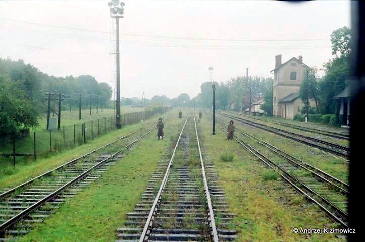 Pociąg tranzytowy z Przemyśla do Ustrzyk Dolnych i Zagórza, rok 1993