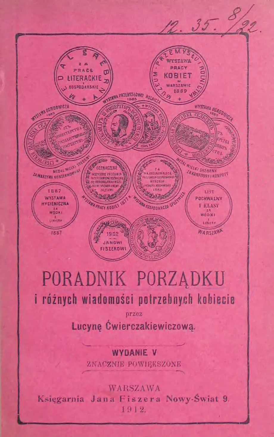 Gospodarskie poradniki Lucyny Ćwierczakiewiczowej sprzedawały się w wielotysięcznych nakładach, a jej książek z przepisami była na rynku cała masa. Jedną ze specjalności autorki były słodkości. Źródło: Polona